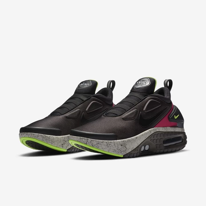 Nike Adapt Auto Max Spor Ayakkabı Erkek Siyah Yeşil Siyah | TR4258304