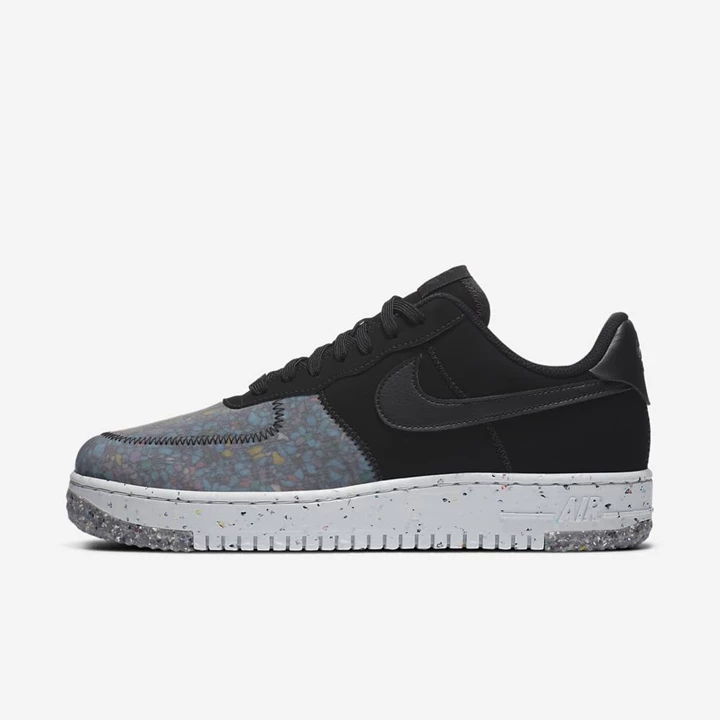 Nike Air Force 1 Spor Ayakkabı Erkek Siyah Koyu Gri Siyah | TR4257327