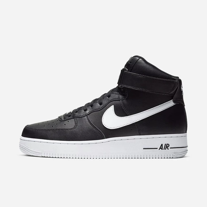 Nike Air Force 1 Spor Ayakkabı Erkek Siyah Beyaz | TR4259220