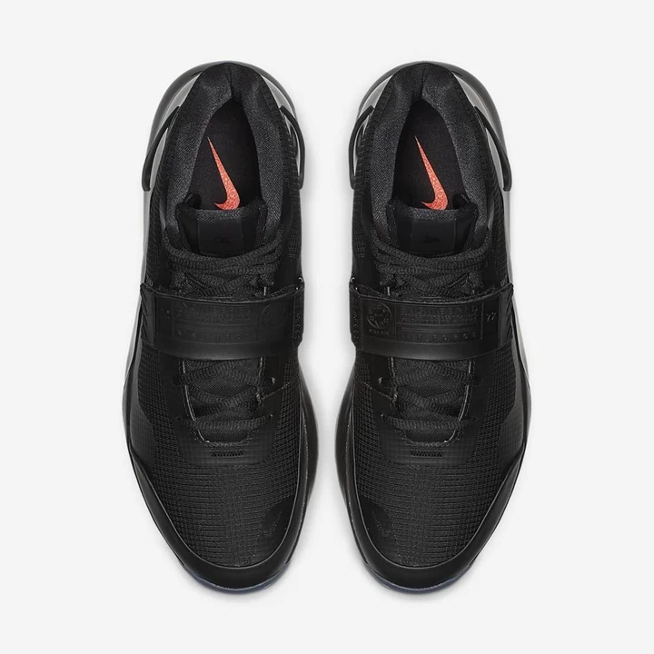 Nike Air Force Max Basketbol Ayakkabısı Erkek Siyah Koyu Gri Koyu Gri Siyah | TR4256603