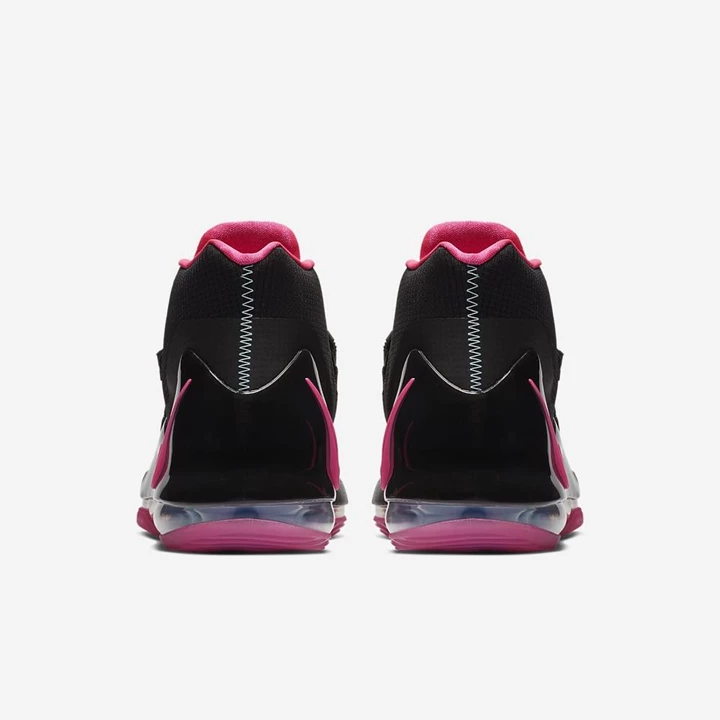 Nike Air Force Max Basketbol Ayakkabısı Erkek Siyah Mavi Koyu Gri Pembe | TR4257576