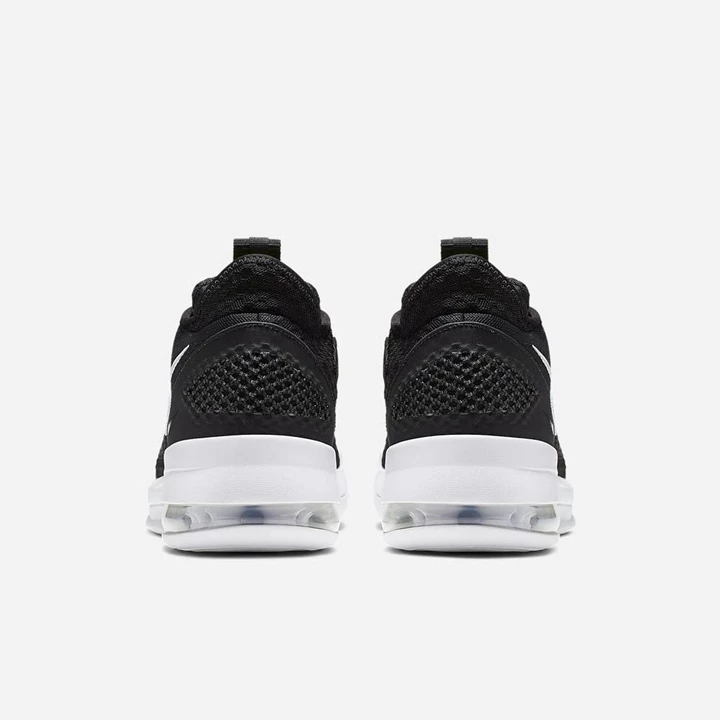 Nike Air Force Max Basketbol Ayakkabısı Erkek Siyah Beyaz Beyaz | TR4258802