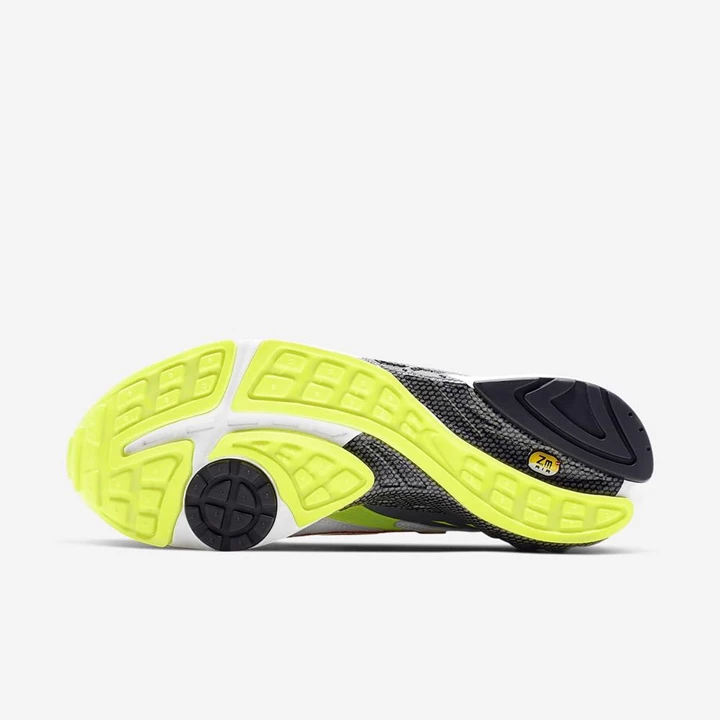 Nike Air Ghost Racer Spor Ayakkabı Erkek Beyaz Sarı Koyu Gri Kırmızı | TR4258527