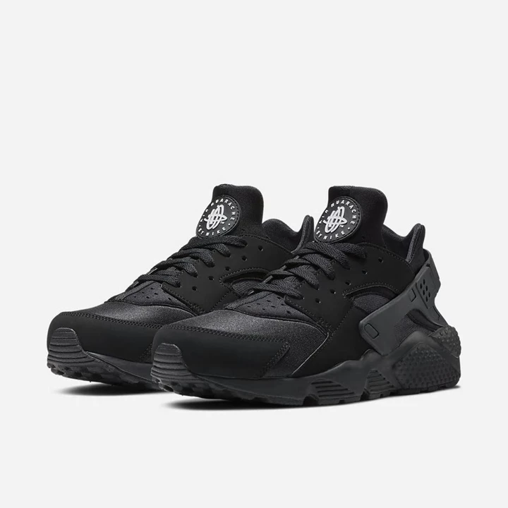 Nike Air Huarache Spor Ayakkabı Erkek Siyah Gri Siyah | TR4256851