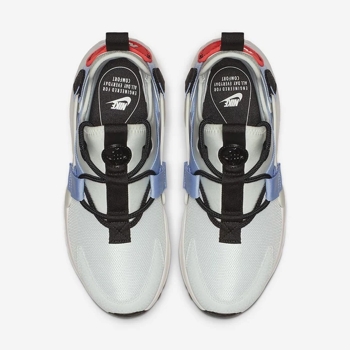 Nike Air Huarache Spor Ayakkabı Kadın Açık Turkuaz Beyaz Gri Siyah | TR4258775