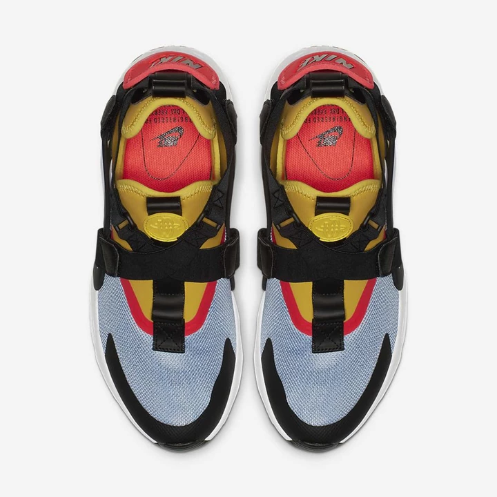Nike Air Huarache Spor Ayakkabı Kadın Gri Açık Kırmızı Siyah | TR4256853