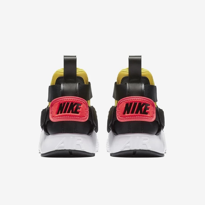 Nike Air Huarache Spor Ayakkabı Kadın Gri Açık Kırmızı Siyah | TR4256853