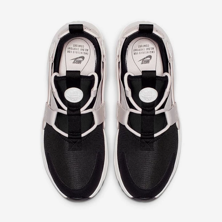 Nike Air Huarache Spor Ayakkabı Kadın Siyah Beyaz Pembe | TR4258654
