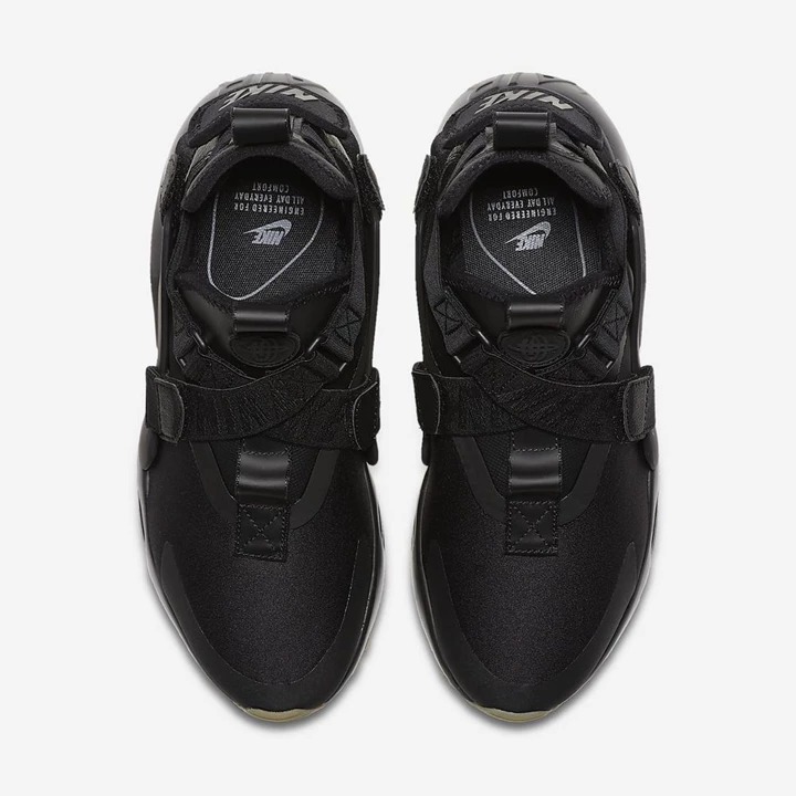 Nike Air Huarache Spor Ayakkabı Kadın Siyah Koyu Gri Açık Kahverengi Siyah | TR4259031