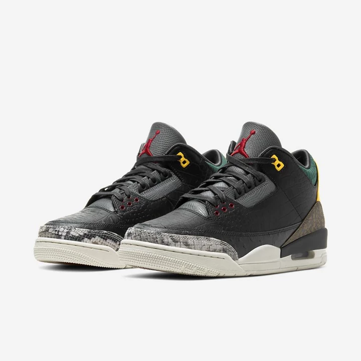 Nike Air Jordan Jordans Kadın Siyah Beyaz Yeşil Siyah | TR4256723