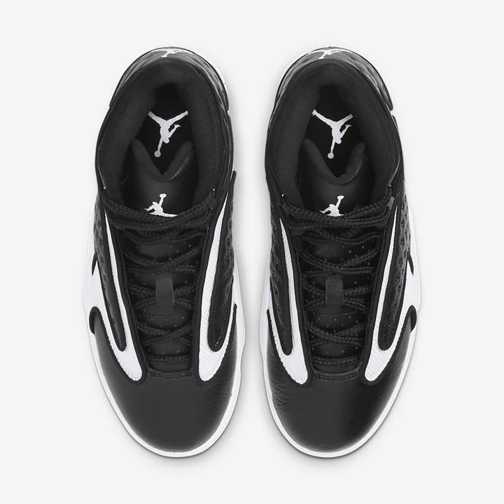 Nike Air Jordan Jordans Kadın Siyah Beyaz Beyaz | TR4258684