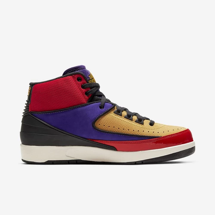 Nike Air Jordan Spor Ayakkabı Erkek Kırmızı Mor Kraliyet Mavisi Siyah | TR4258842