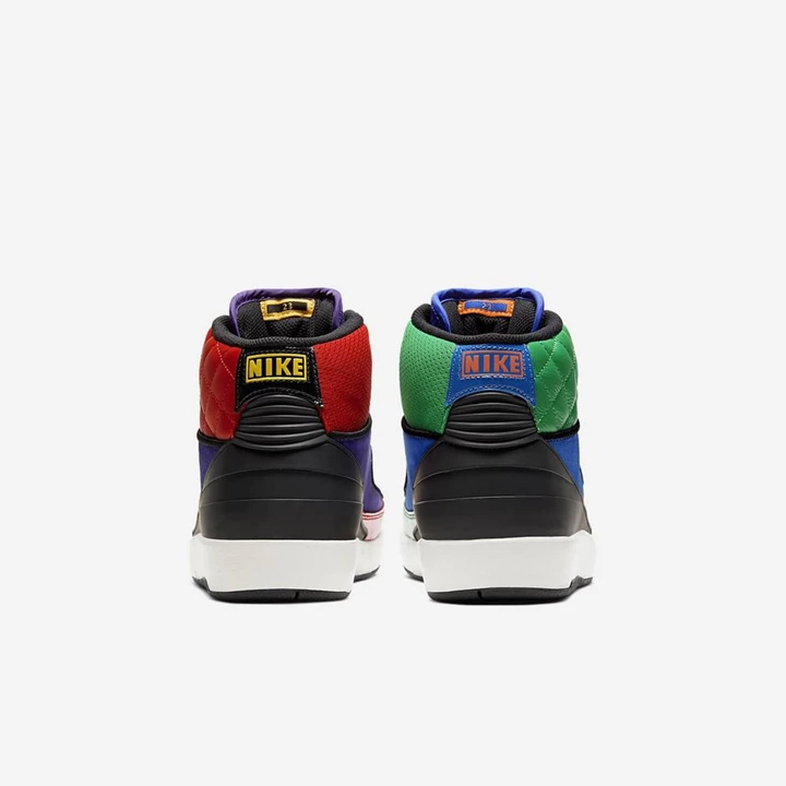 Nike Air Jordan Spor Ayakkabı Erkek Kırmızı Mor Kraliyet Mavisi Siyah | TR4258842