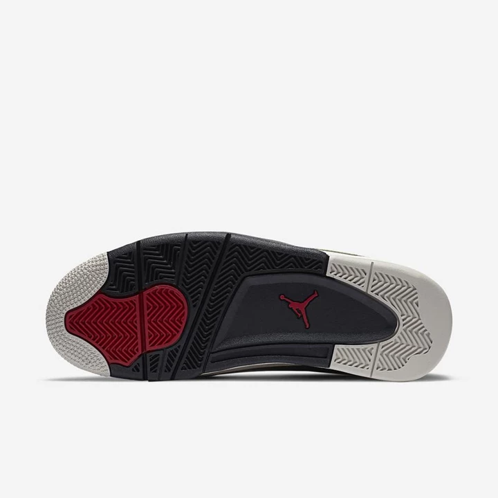 Nike Air Jordan Spor Ayakkabı Erkek Zeytin Yeşili Siyah Açık Bej Rengi Kırmızı | TR4256502