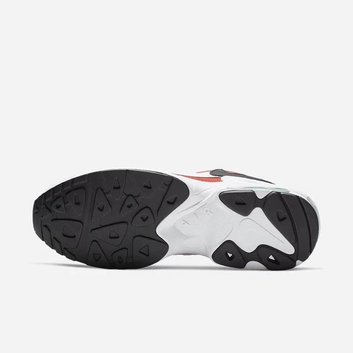 Nike Air Max2 Light Spor Ayakkabı Erkek Beyaz Kırmızı Gri Siyah | TR4256394