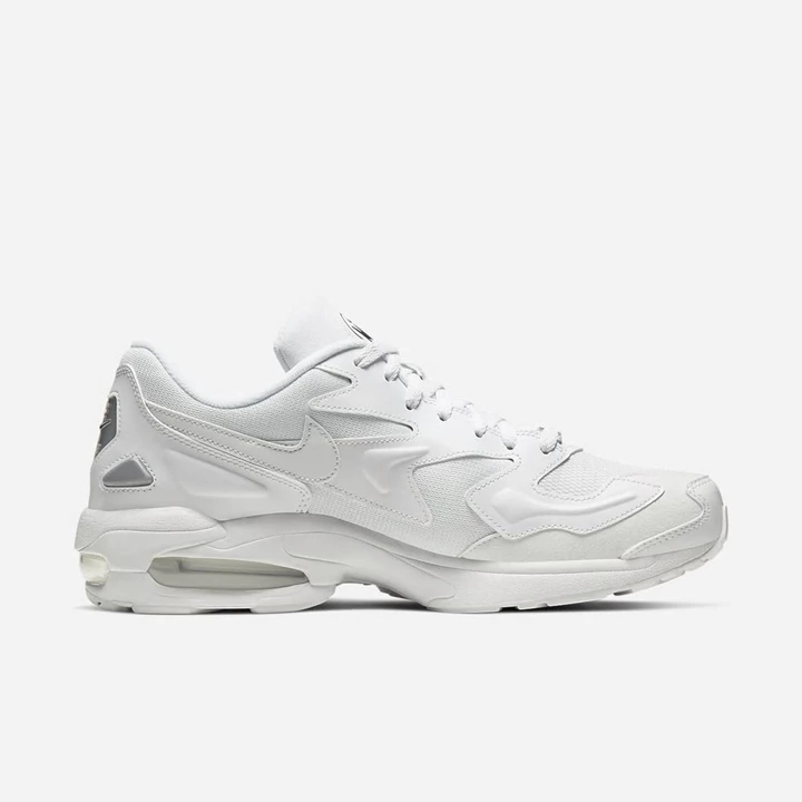 Nike Air Max2 Light Spor Ayakkabı Erkek Beyaz Beyaz | TR4257527