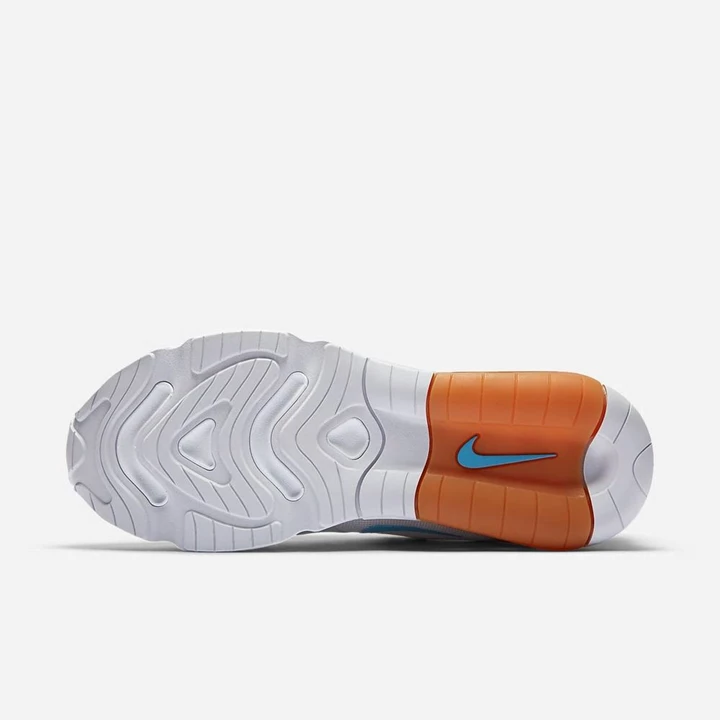 Nike Air Max 200 Spor Ayakkabı Erkek Gri Turuncu Beyaz Mavi | TR4256373