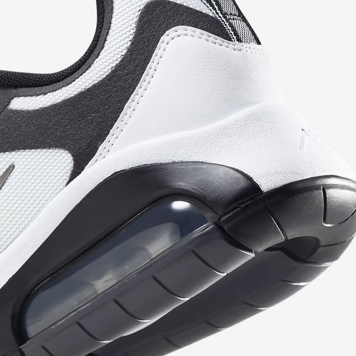 Nike Air Max 200 Spor Ayakkabı Kadın Beyaz Koyu Gri Siyah Metal Mavi Gri | TR4257012