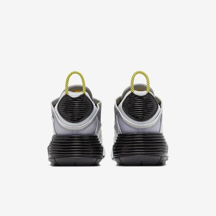 Nike Air Max 2090 Spor Ayakkabı Erkek Gri Gri Platini Beyaz | TR4259120