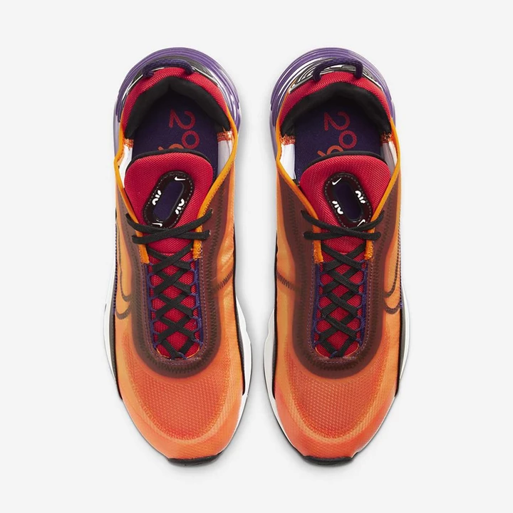 Nike Air Max 2090 Spor Ayakkabı Erkek Turuncu Kırmızı Siyah | TR4257671