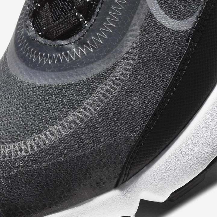 Nike Air Max 2090 Spor Ayakkabı Kadın Siyah Metal Gümüş Beyaz | TR4258378