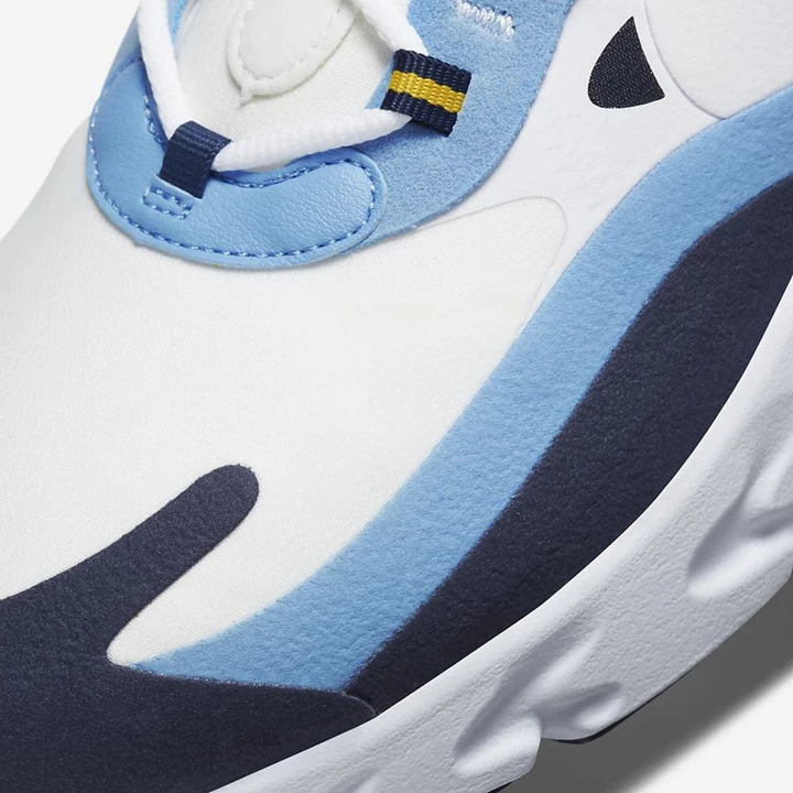 Nike Air Max 270 Spor Ayakkabı Erkek Beyaz Lacivert Mavi Beyaz | TR4258975
