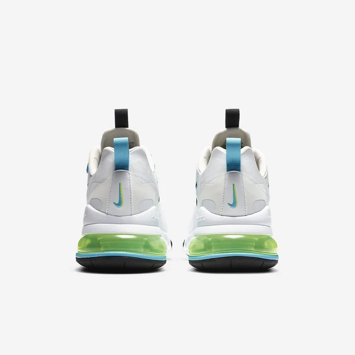 Nike Air Max 270 Spor Ayakkabı Erkek Beyaz Mavi Siyah | TR4259049