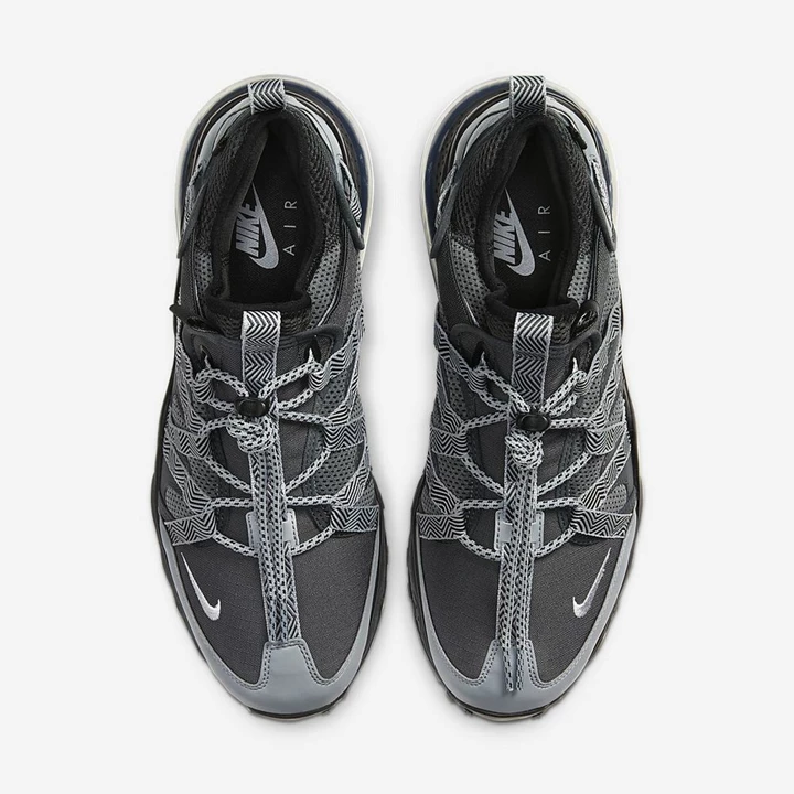 Nike Air Max 270 Spor Ayakkabı Erkek Koyu Gri Gri Siyah Metal Gümüş | TR4258562