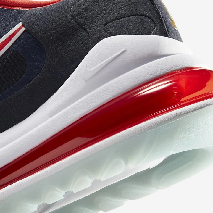Nike Air Max 270 Spor Ayakkabı Erkek Lacivert Obsidian Beyaz Kırmızı | TR4257180