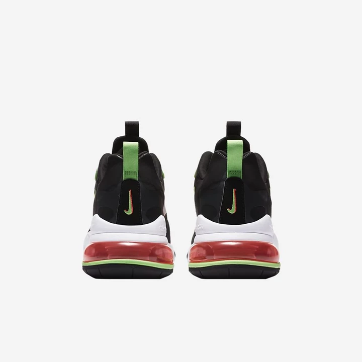 Nike Air Max 270 Spor Ayakkabı Erkek Siyah Yeşil Kırmızı Beyaz | TR4258455