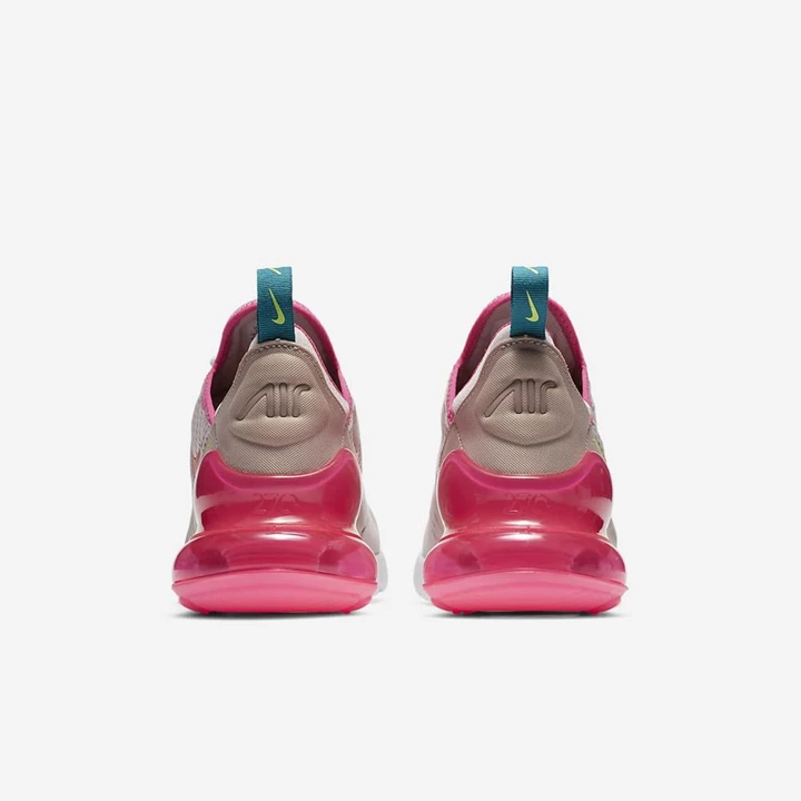 Nike Air Max 270 Spor Ayakkabı Kadın Pembe Gri Mor Pembe Pembe | TR4257026