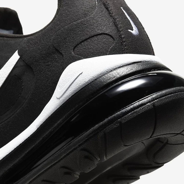 Nike Air Max 270 Spor Ayakkabı Kadın Siyah Siyah Siyah Beyaz | TR4258224