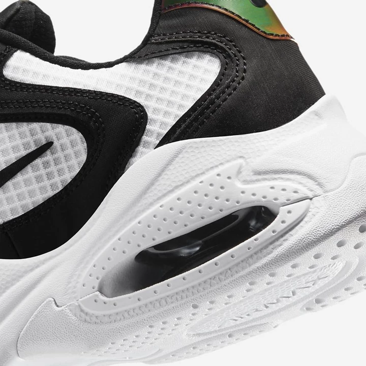 Nike Air Max 2X Spor Ayakkabı Erkek Beyaz Beyaz Siyah | TR4257692