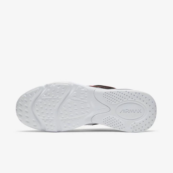 Nike Air Max 2X Spor Ayakkabı Erkek Siyah Beyaz Metal Gümüş Kırmızı | TR4257802