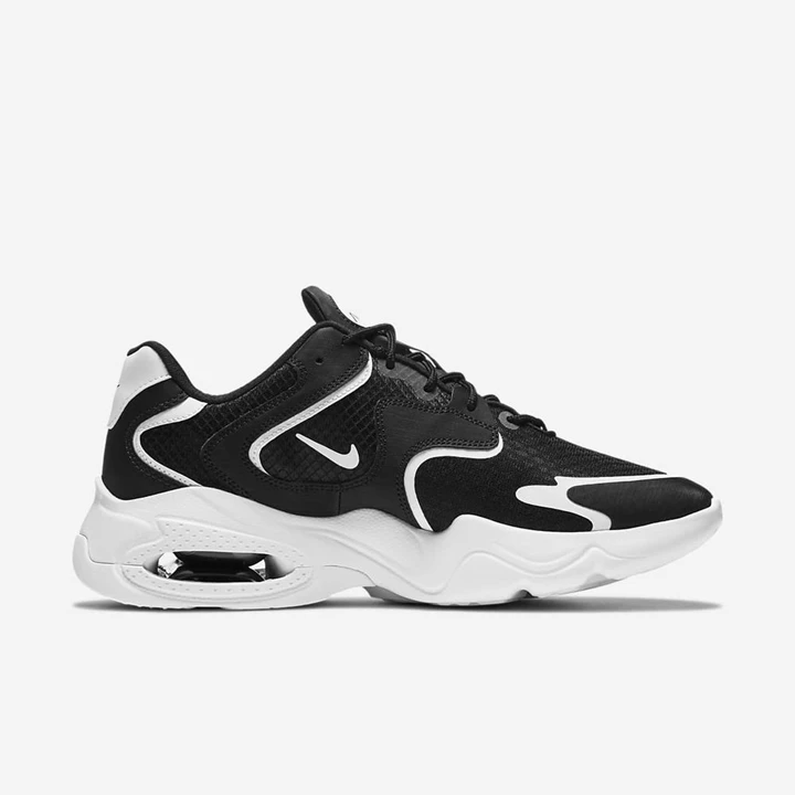 Nike Air Max 2X Spor Ayakkabı Erkek Siyah Beyaz Beyaz | TR4258262