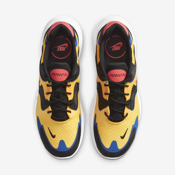 Nike Air Max 2X Spor Ayakkabı Erkek Turuncu Siyah Kraliyet Mavisi Kırmızı | TR4258746