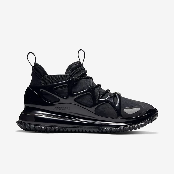 Nike Air Max 720 Spor Ayakkabı Erkek Siyah Gri Siyah | TR4258922