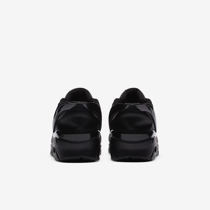 Nike Air Max 90 Spor Ayakkabı Erkek Siyah Siyah Siyah | TR4257825