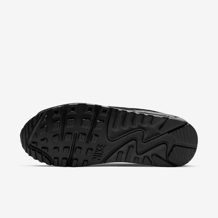 Nike Air Max 90 Tenis Ayakkabısı Kadın Siyah Siyah Beyaz Siyah | TR4257952