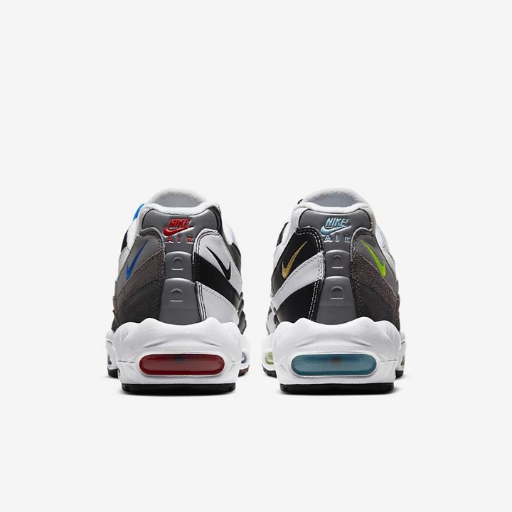Nike Air Max 95 Spor Ayakkabı Erkek Siyah Gri Renkli | TR4258231