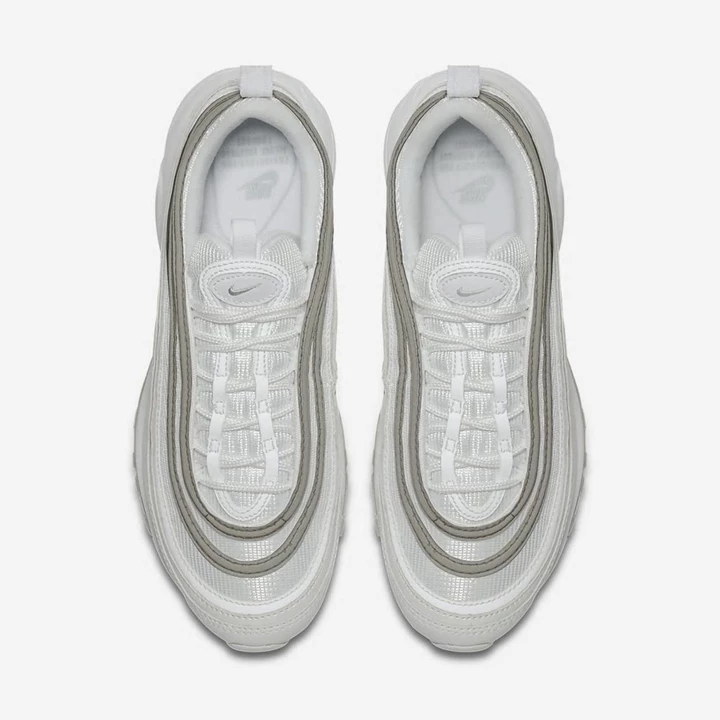 Nike Air Max 97 Spor Ayakkabı Kadın Beyaz Platini Beyaz | TR4256772