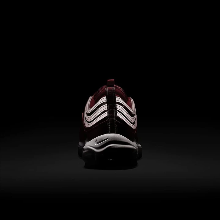 Nike Air Max 97 Spor Ayakkabı Kadın Kırmızı Siyah Beyaz Kırmızı | TR4258679