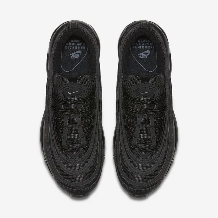 Nike Air Max 97 Spor Ayakkabı Kadın Siyah Koyu Gri Siyah | TR4257379