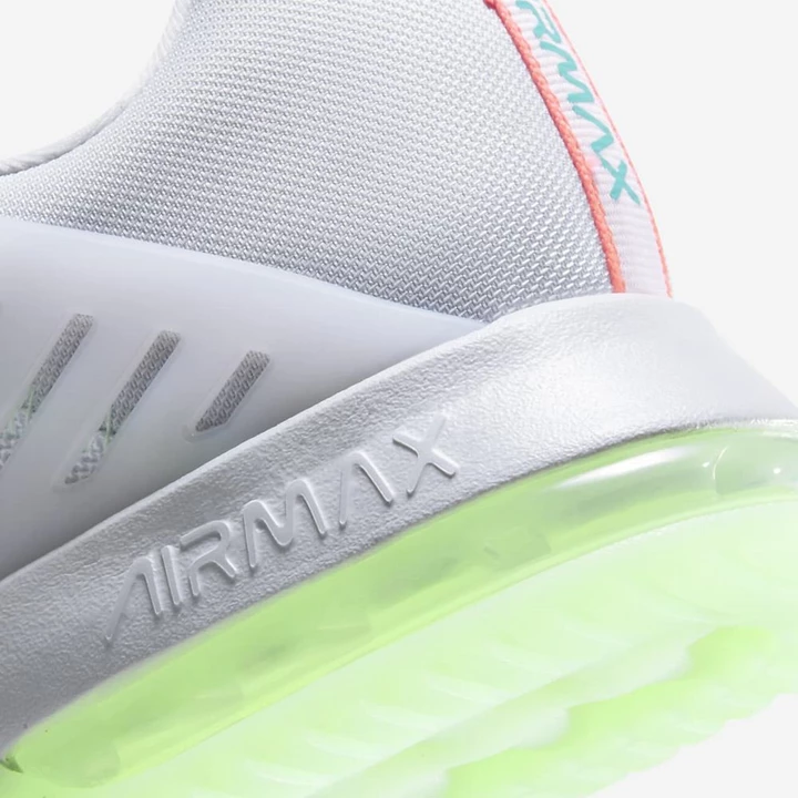 Nike Air Max Alpha Spor Ayakkabı Erkek Beyaz Gri Açık Turkuaz Kırmızı | TR4258810