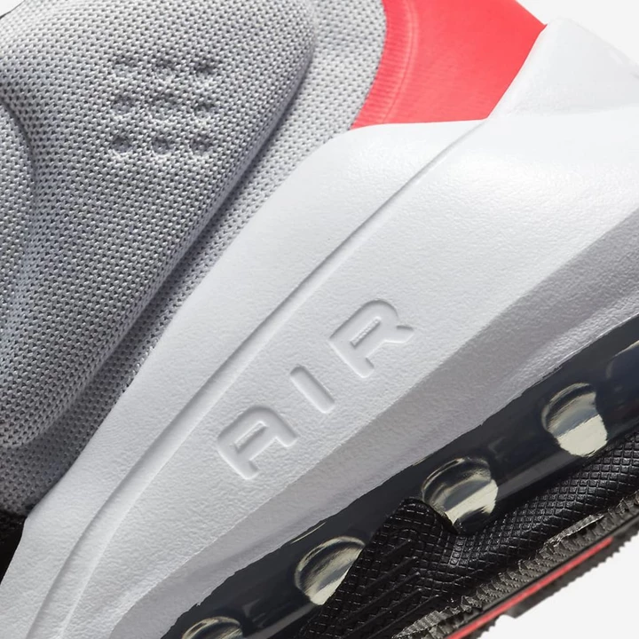 Nike Air Max Alpha Spor Ayakkabı Erkek Gri Kırmızı Koyu Gri Beyaz | TR4259192