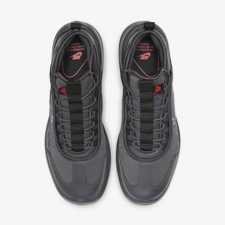 Nike Air Max Axis Spor Ayakkabı Erkek Gri Açık Kırmızı Siyah Gri | TR4259152