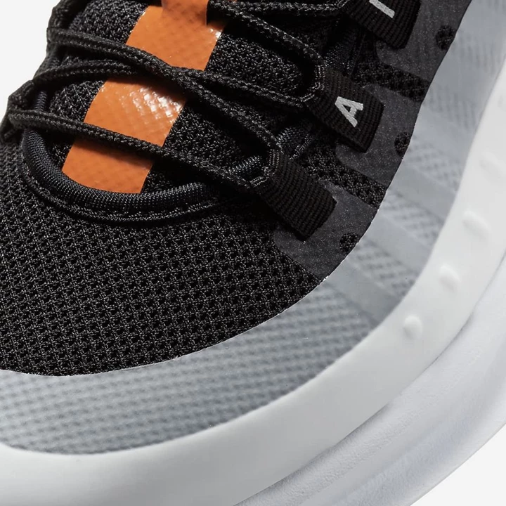 Nike Air Max Axis Spor Ayakkabı Erkek Siyah Beyaz Turuncu Siyah | TR4257979