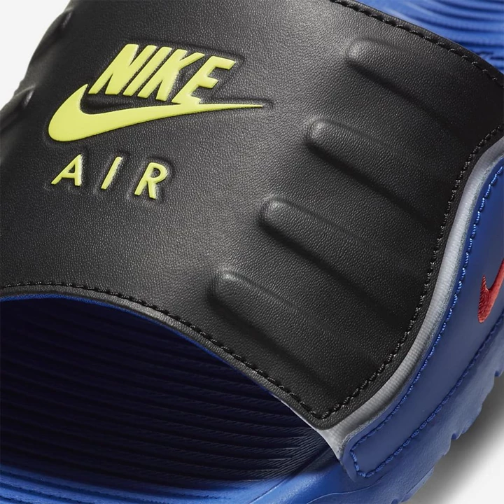 Nike Air Max Camden Terlik Erkek Mavi Siyah Açık Yeşil Turuncu | TR4258356