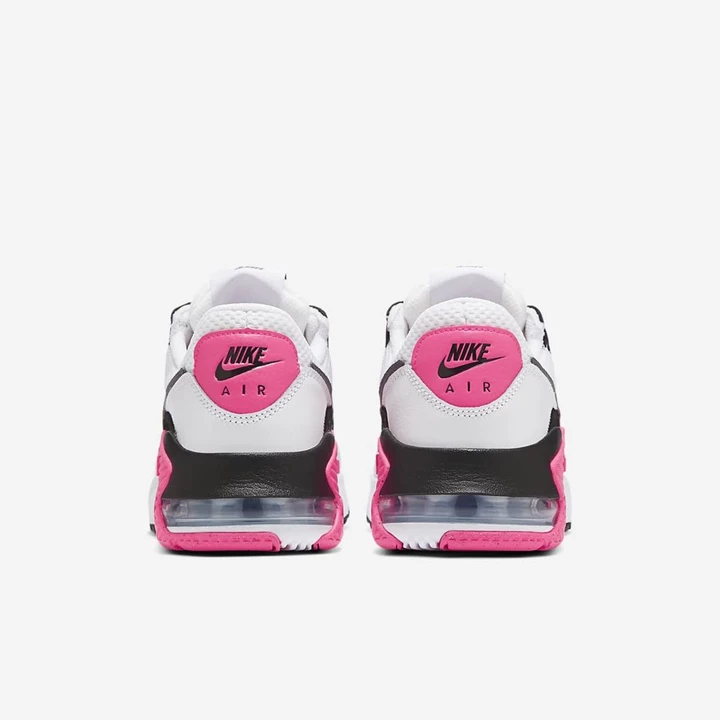 Nike Air Max Excee Spor Ayakkabı Kadın Beyaz Siyah Pembe Gri | TR4257726