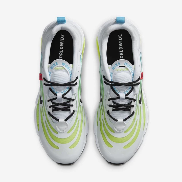 Nike Air Max Exosense Spor Ayakkabı Erkek Beyaz Mavi Siyah | TR4256859